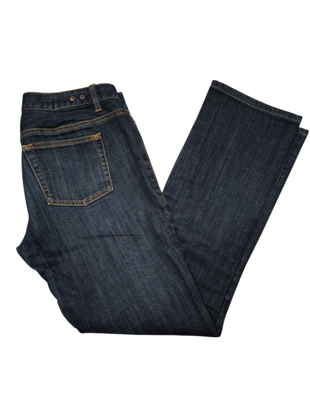 CAbi Jeans Style #175 Straight-Leg Jeans in Dark Blue Denim Size 6